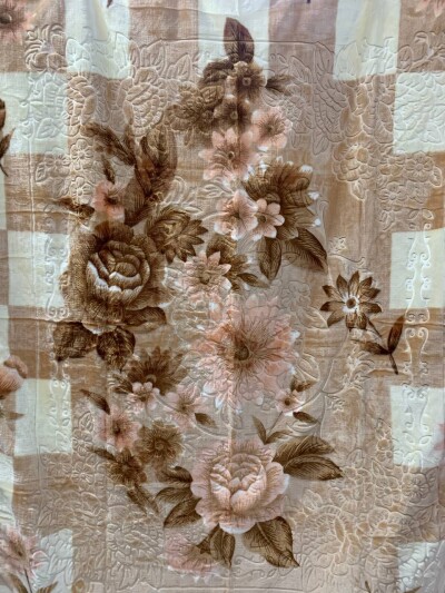 Плед Акриловий тиснений Elway (200x240 см.) "Персик"