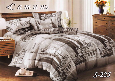 Комплект постільної білизни Тет-А-Тет євро S-225 "New York"