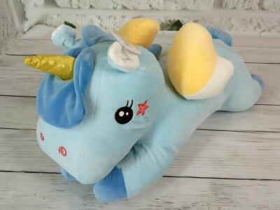 Плед - м'яка іграшка "Єдинороги"