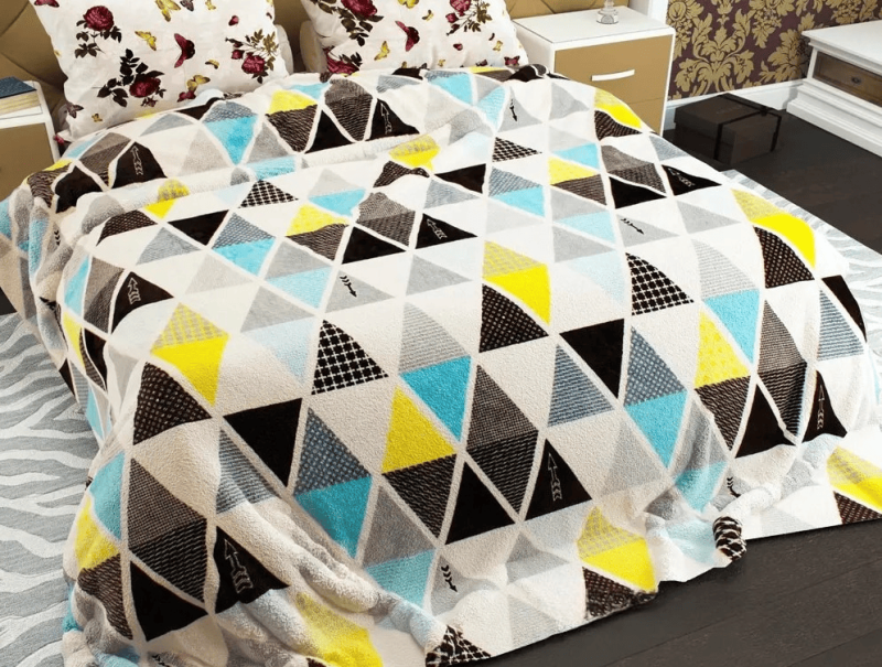 Плед флісовий 200х220 ❤️Арлекіно❤️