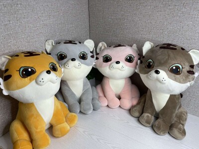 Плед - м'яка іграшка Тигренята великі