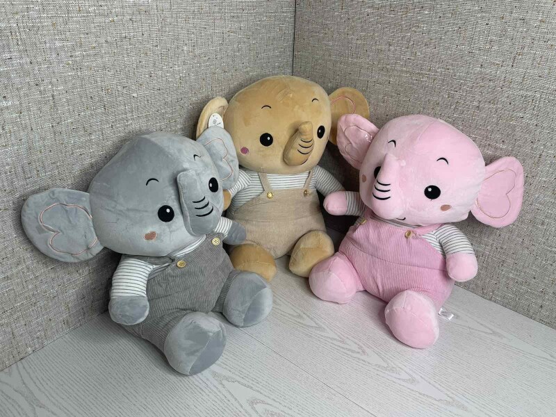 Плед - мягкая игрушка Слоники в штанишках