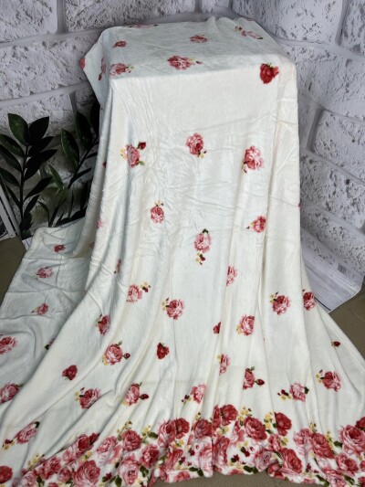 Плед із мікрофібри Erwin 200х220 Євро "Троянди"