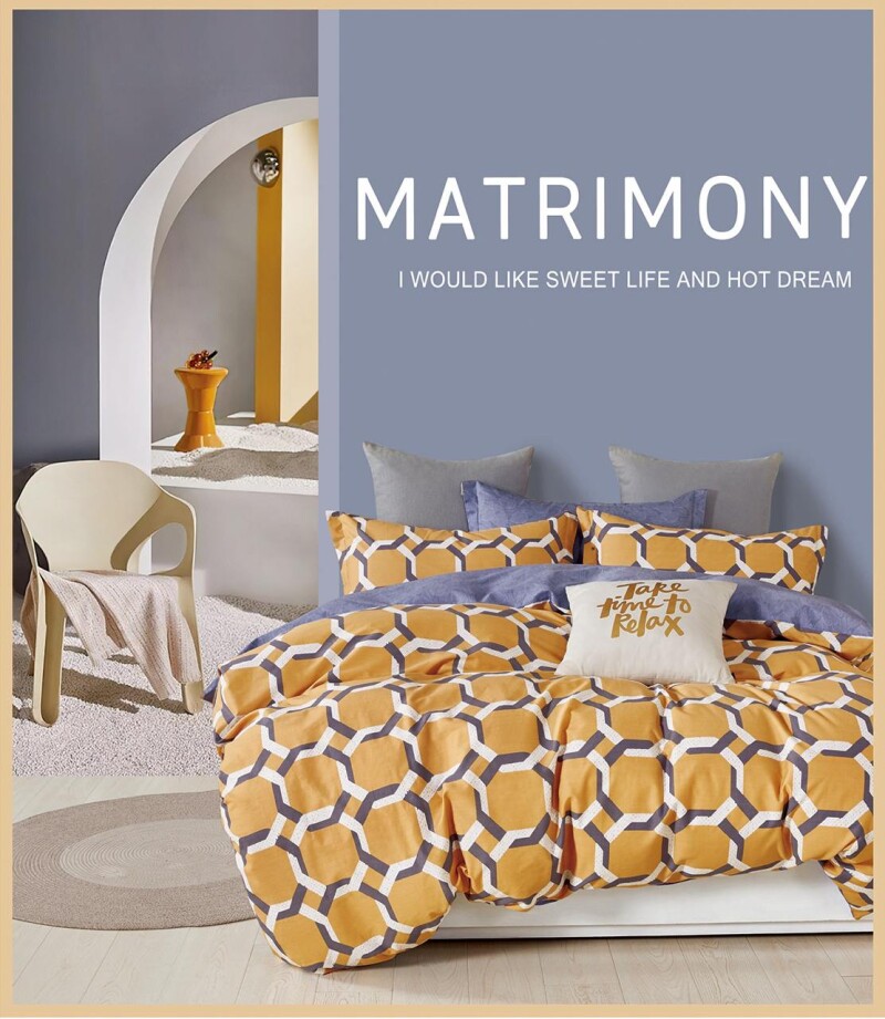 Півторна постільна білизна Тет-А-Тет Бязь Gl-005