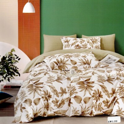 Комплект постельного белья сатин двухспальный Elway 139 (нав.50/70)