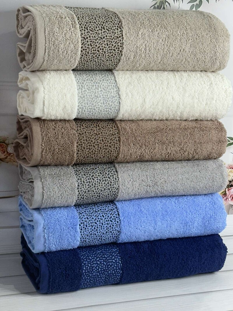 Полотенце Турция 50x90 см "Греция"– Мягкость и Качество для Вашего Комфорта