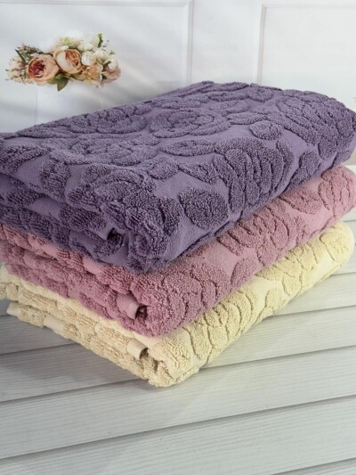 Рушник Туреччина 50x90 см 'Лавандові сни' – Комфорт та М'якість для Вашого Затишку