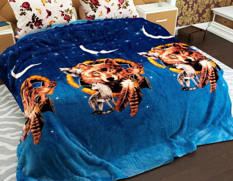 Флісовий плед 220х240 ✨Ловець снов✨