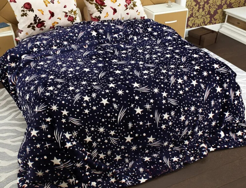 Плед флісовий 200х220 ❤️Космос❤️