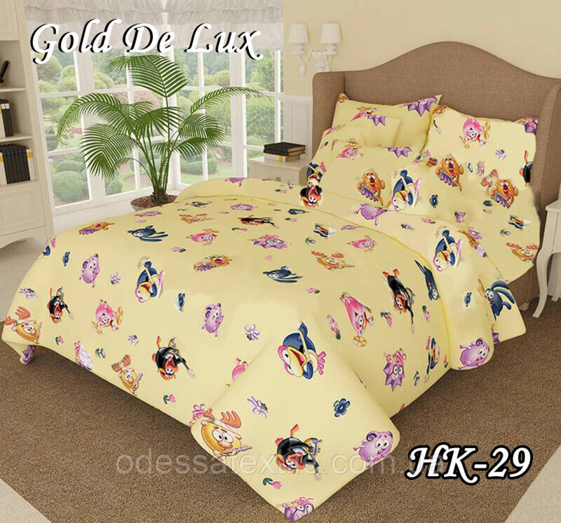 Півторна постільна білизна Тет-А-Тет НК-029 (економ)