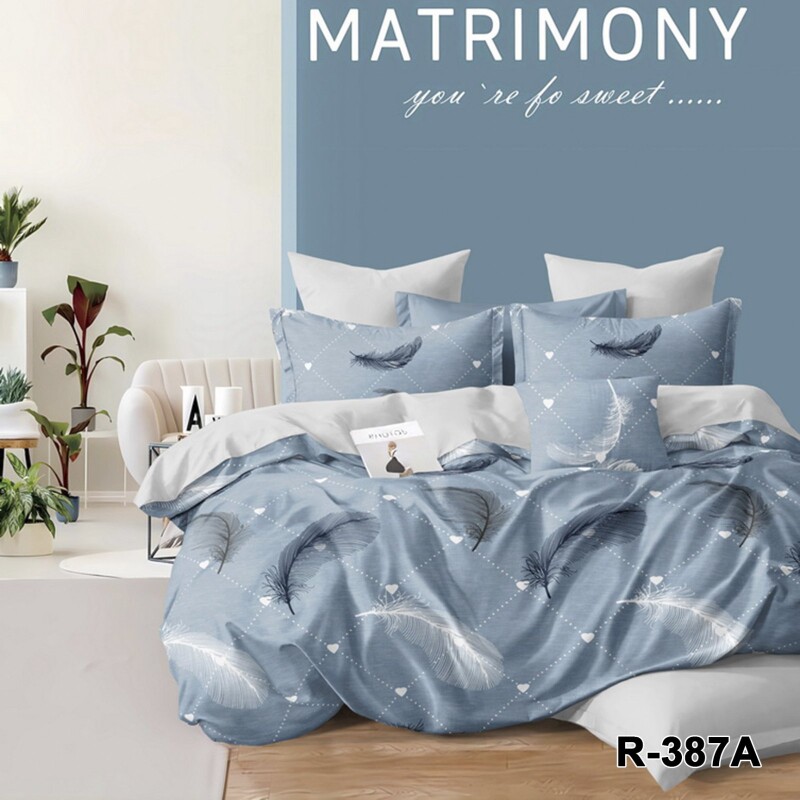 Євро постільна білизна ТЕТ-А-ТЕТ ранфорс (Перишки)