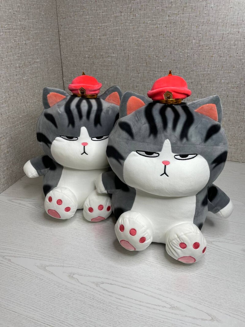 Плед - м'яка іграшка Кіт із короною