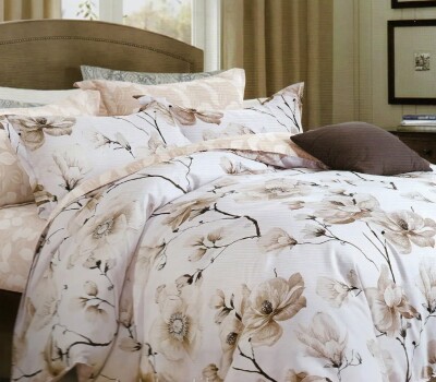 Комплект постільної білизни сатин двоспальний Elway 133 (нав.50/70)