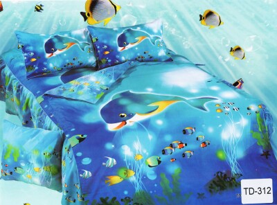 Комплект дитячої постільної білизни Elway №312 (Дельфін)