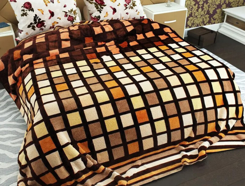 Флісовий плед 220х240 ✨Мозаїка✨