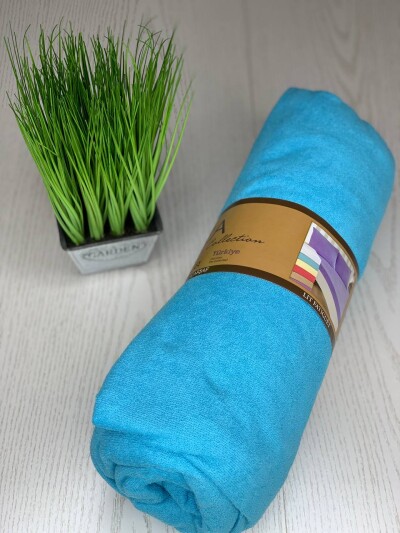 Махрове простирадло на гумці Roza 160х200+30 см №028