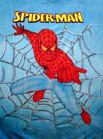 Плед дитячий з мікрофібри "Спайдермен" (127х152) 