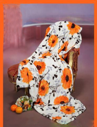 Плед із мікрофібри Elway "Гербера"