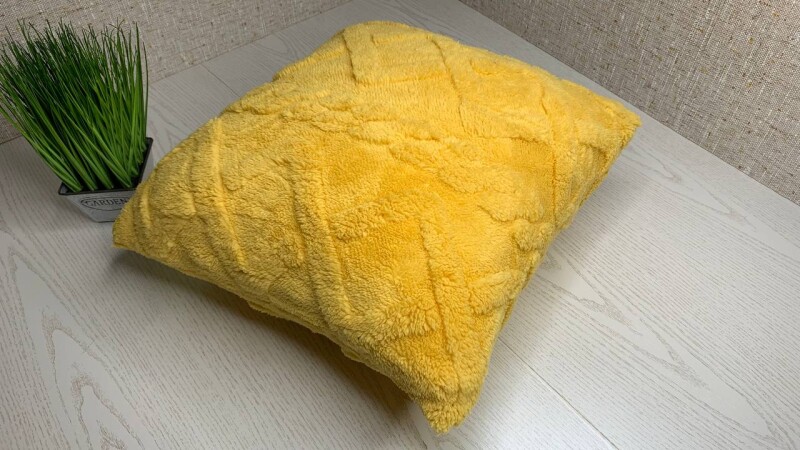 Наволочки декоративні в'язанка 40х40 (медовий)