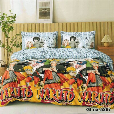 Півторна постільна білизна Тет-А-Тет Бязь (Наруто/Аніме)