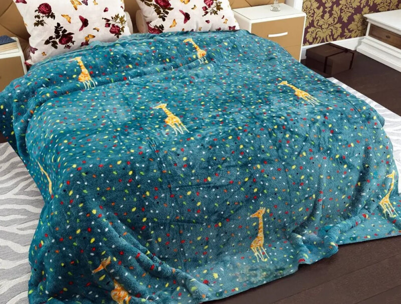 Флісовий плед 220х240 ✨Жираф✨