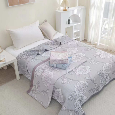 Покрывало льняное 200х230 см. "6306"