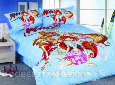 Полуторное постельное белье  TD ELWAY 182 сатин